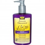 อาหารเสริม coq10 ราคาส่ง ยี่ห้อ Avalon Organics, CoQ10 Repair, Facial Cleansing Milk, 8.5 fl oz (251 ml)